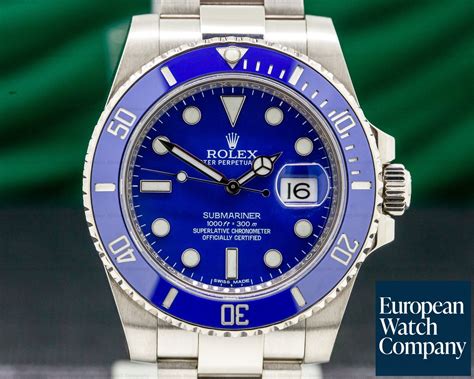 rolex submariner steel 18k rad black|white gold submariner blue bezel.